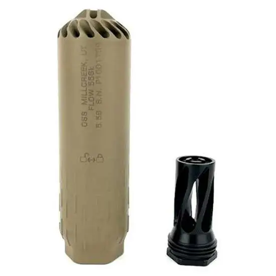 HUXWRX FLOW 556K + FLASH HIDER FDE 1/2-28 TPI SUPPRESSOR - Image 3