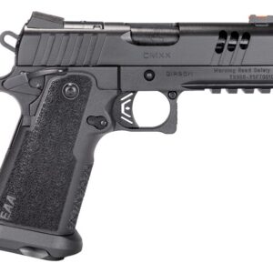 EAA Corp Witness 2311 CMXX 9mm semi-automatic pistol with optic-ready slide and fiber optic front sight, black finish