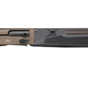 Mossberg 990 Aftershock SPX 12 gauge semi-automatic shotgun with 14.75-inch barrel in Flat Dark Earth Cerakote finish