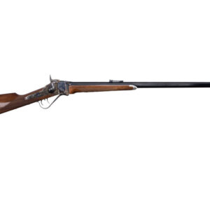 Cimarron Firearms Billy Dixon 1874 Sharps falling block rifle in .45-70 Government with 32-inch blued barrel