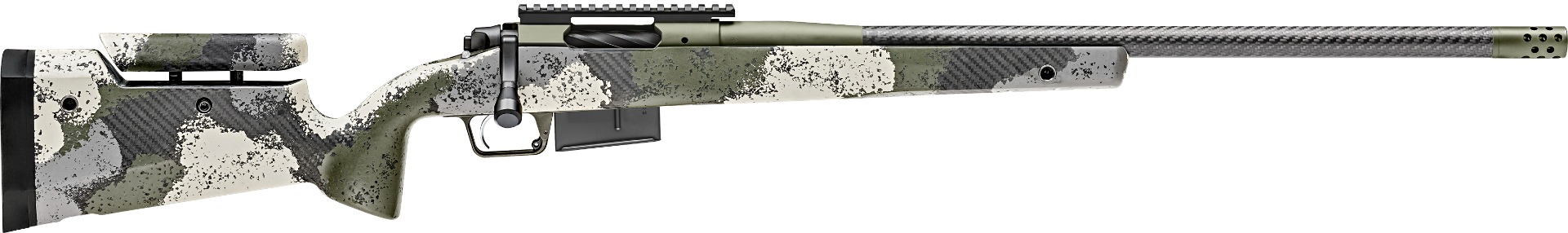 Springfield Armory 2020 Waypoint bolt-action rifle in 6.5 PRC with 24-inch carbon fiber barrel