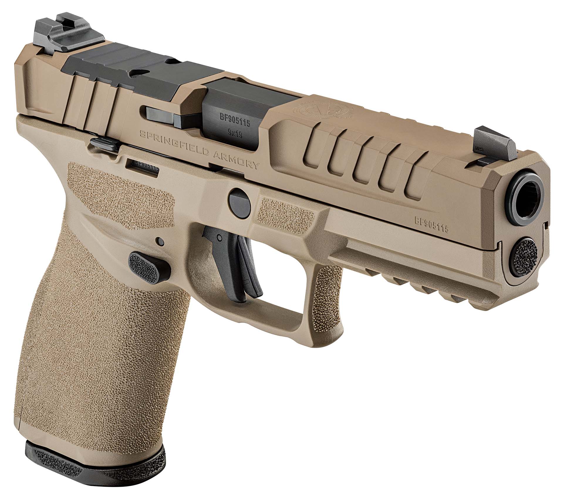 Springfield Armory Echelon 9mm Pistol – FDE, 4.5" Barrel, 20+1 Capacity, Optic Ready - Image 4