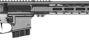 CMMG Resolute MK4 semi-automatic rifle in .22 ARC with 16.1-inch barrel and tungsten finish, optic-ready upper