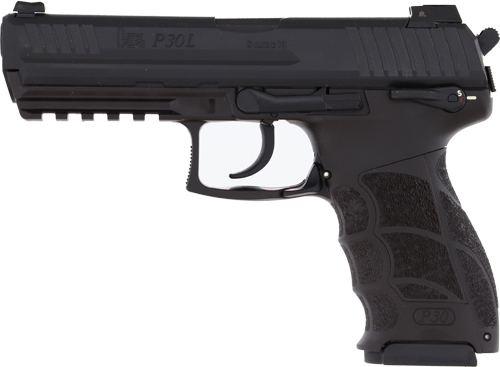 HK P30S LONG V3 DA/SA TRIG 9MM - 4.45" BBL 2-15 MAGS SAFETY BLK - Image 2