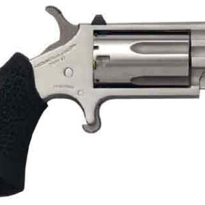 NAA "PUG" MINI-REVOLVER 22WMR - 1"HB TRITIUM FNS S/S BLACK SYN