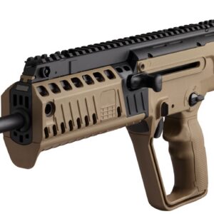 IWI Tavor X95 semi-automatic bullpup rifle in Flat Dark Earth with 18-inch barrel, NJ compliant configuration