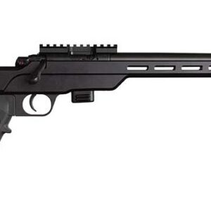 Keystone Sporting Arms 722 Precision .22 LR bolt-action rifle with 16.5-inch barrel and blue/synthetic finish