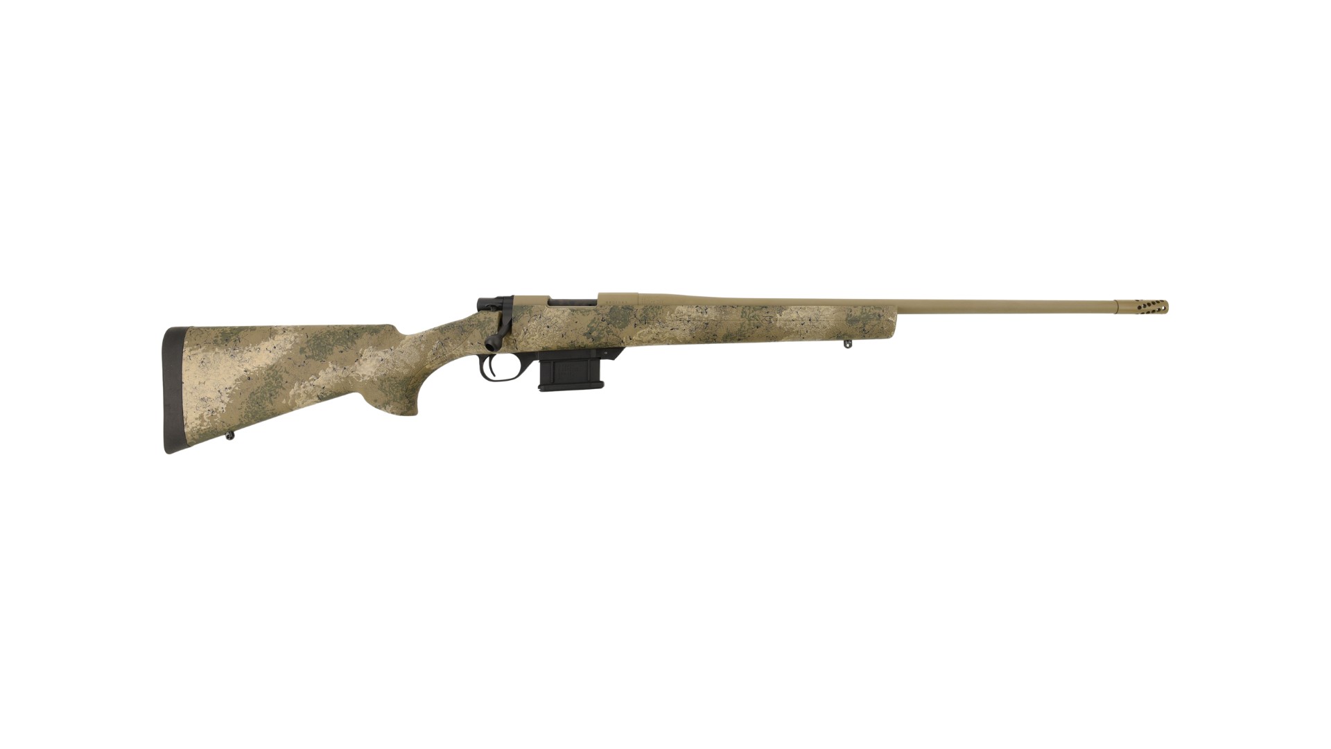 Howa Fenceline Mini bolt-action rifle in .223 Remington with 20-inch heavy barrel