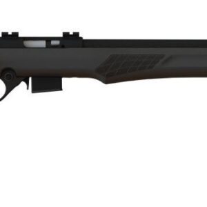 Rossi RB22M .22 WMR bolt-action rifle with 21-inch matte black barrel and black synthetic stock