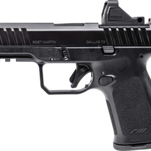 Rost Martin RM1C 9mm Striker-Fired Pistol 15+1 Black 4" Bundle with Optic-Ready Slide