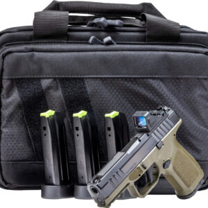 Rost Martin RM1C 9mm Semi-Auto Pistol 15+1 Black/OD Green 4" Bundle