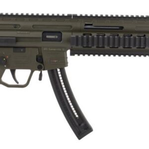 American Tactical ATI GSG-16 semi-auto .22 LR carbine in OD Green with 16.25-inch barrel and adjustable sights