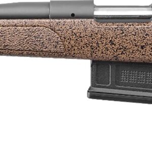 Bergara B-14 HMR left-hand bolt action rifle in 6.5 Creedmoor with 22-inch threaded barrel in black finish