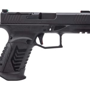 Derya Arms DY9 9mm semi-automatic pistol in black with 3.8-inch barrel, Massachusetts compliant configuration
