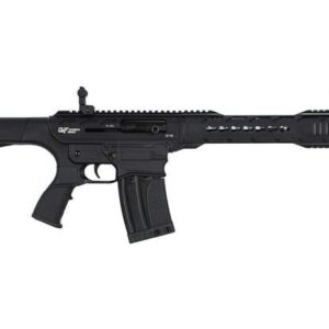 GForce Arms GF25 semi-automatic 12 gauge shotgun in black with flip-up sights