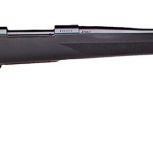 Howa M1500 Hogue bolt-action rifle in 6.5mm Creedmoor with 24-inch threaded barrel and black Hogue Overmolded stock