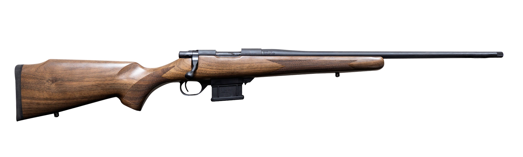 Howa Mini Hunter bolt-action rifle in 6.5mm Grendel with 22-inch threaded barrel