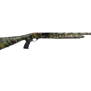 Retay Gordion TKY 12 gauge semi-automatic shotgun with 24-inch barrel, Mossy Oak Shadow Leaf camouflage finish and pistol grip stock