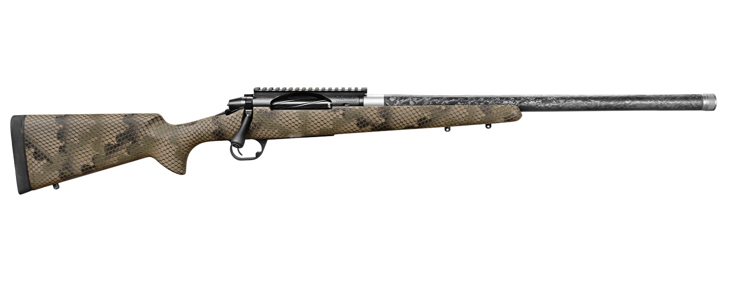 Proof Research Elevation 2.0 bolt-action rifle in 25 Creedmoor with 22-inch carbon fiber barrel in Tungsten FDE finish