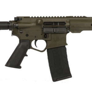Wise Arms WA-15B semi-auto AR pistol in Olive Drab Green with 10.5 inch barrel and SBA3 pistol brace, chambered in 5.56 NATO