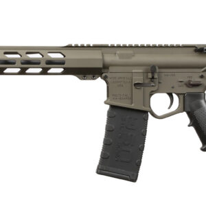 Wise Arms WA-15B semi-automatic AR-15 rifle in Olive Drab Green with 16-inch barrel chambered in 5.56 NATO