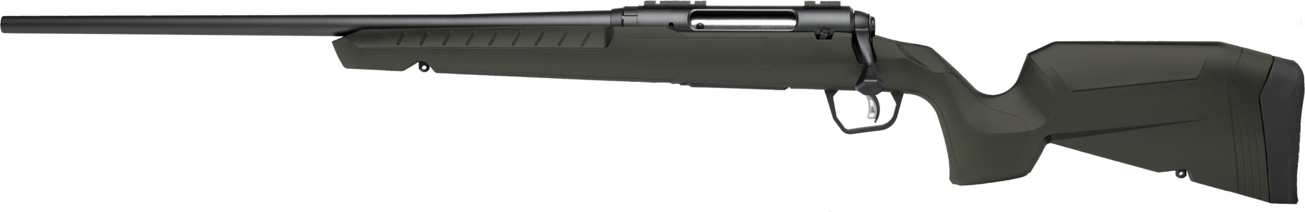 Savage AXIS II left-hand bolt-action rifle in .30-06 Springfield with OD Green synthetic stock, 22-inch barrel