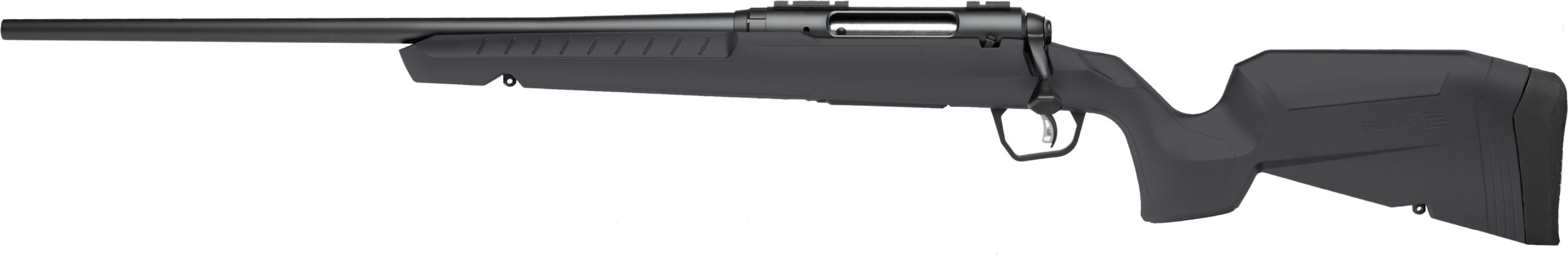 Savage Axis II 6.5 Creedmoor left-hand bolt-action rifle in gray synthetic stock with 22-inch barrel