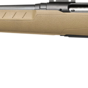 Savage Axis II 350 Legend Flat Dark Earth chassis left-hand bolt-action rifle, right-side view