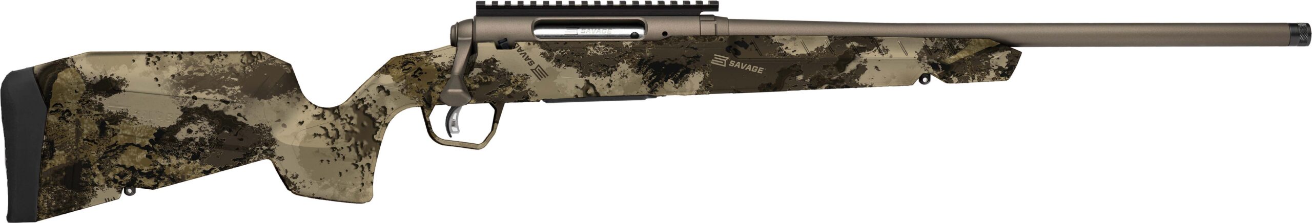 Savage Axis 2 Pro bolt-action rifle in 6.5 Creedmoor with 20-inch barrel and Flat Dark Earth finish