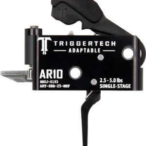 TRIGGERTECH AR10 SINGLE STAGE - ADAPTABLE STRAIGHT FLAT BLACK