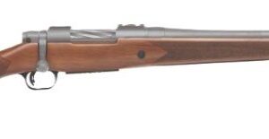 Mossberg Patriot bolt-action rifle in .400 Legend with 20-inch threaded Cerakote stainless barrel and walnut stock