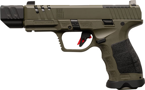 SAR SAR9 COMPACT SOCOM COMP 9M - 4.7" BBL 15/21 RD MAG SF GREEN - Image 2