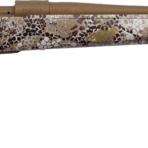 Weatherby Vanguard Badlands bolt-action rifle in 6.5 PRC with 24-inch barrel and bronze finish