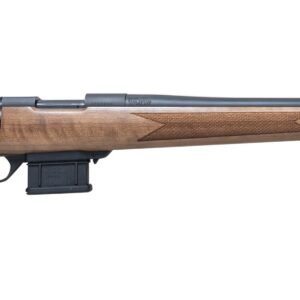 Howa Mini Hunter bolt-action rifle in 6mm ARC with 20-inch heavy barrel, right-side profile view
