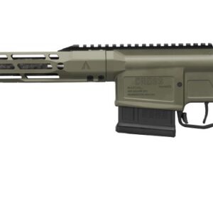 SIG Sauer Cross Sawtooth bolt-action rifle in green with 16-inch carbon fiber-wrapped barrel chambered in .308 Winchester