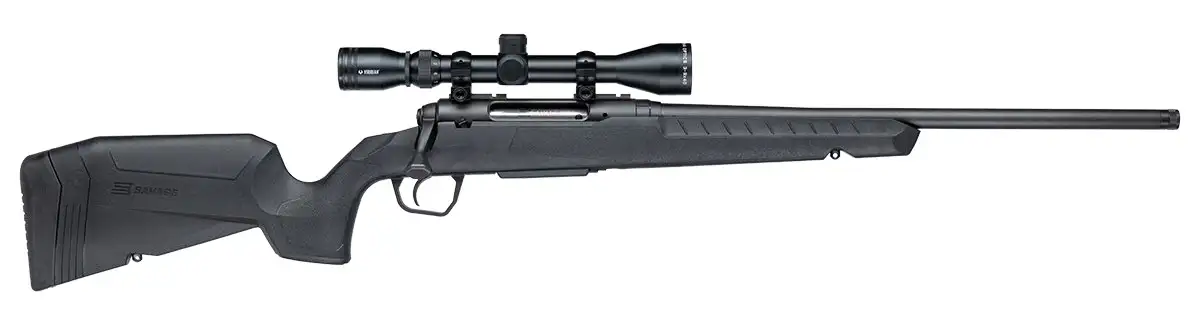 SAVAGE GEN2 AXIS XP 243 WIN RIFLE 20" TB BLK SYNTHETIC W/SCOPE