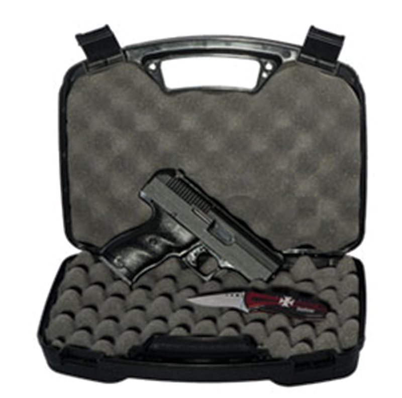 9mm 3.5" Black As-Po lymer HardCase&Knife