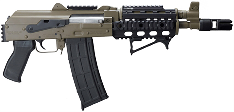 ZAST ZPAP85 AK Pist 5.56 10" 30rd FDE