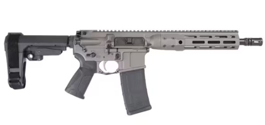 IC-DI 5.56 10.5" TB MLOK SBA Brace Tungsten 30rd