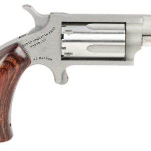 Mini-Rev 22 Mag 1 5/8" SS/Wd Boot Grip 5-rd