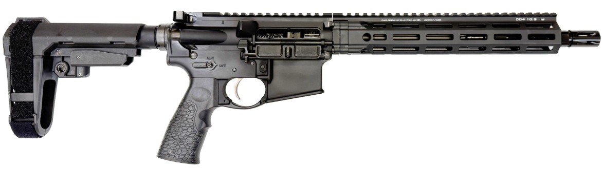 DD4 Pistol 5.56 11.5" TB MLOK SBA3 Blk No Mag