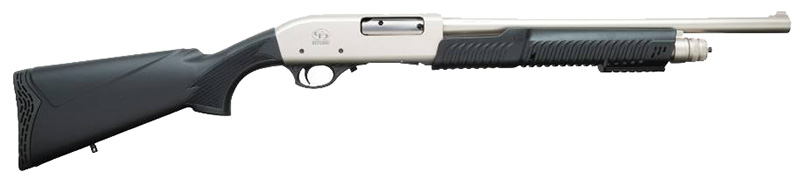 301 TactPump 12ga-3" 18.5" Nkl Blk Fold