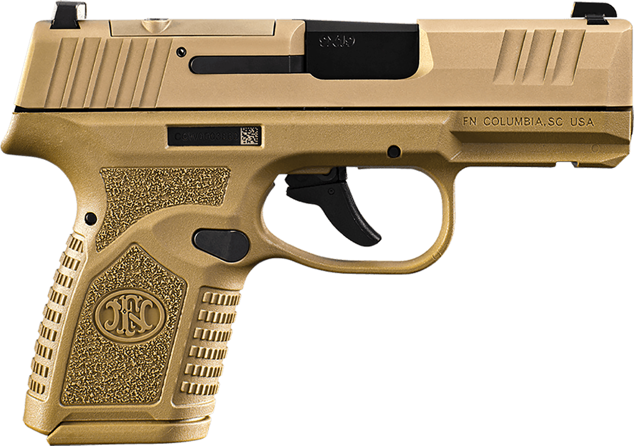 FNM REFLEX MRD 9MM FDE 10RD