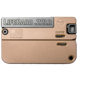 TBZR Lifecard 22lr Polymer handle Brown