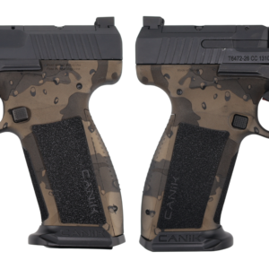 CANIK METE SFT ONE SERIES 9MM CHOCOLATE CHIP CAMO PSTL 4.46 BRL 1-18RD MAG