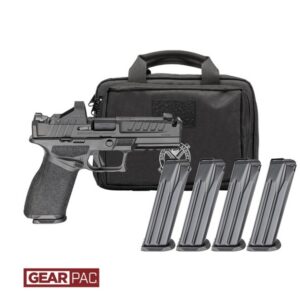 SPRINGFIELD ARMORY ECHELON 4.5F COMP L.C. FS 9MM PISTOL U DOT GEAR PAC VIRIDIAN RFX11,BAG,4MAGS