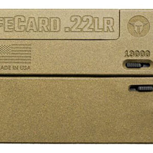 LifeCard  .22LR Polymer,  Burnt Bronze
