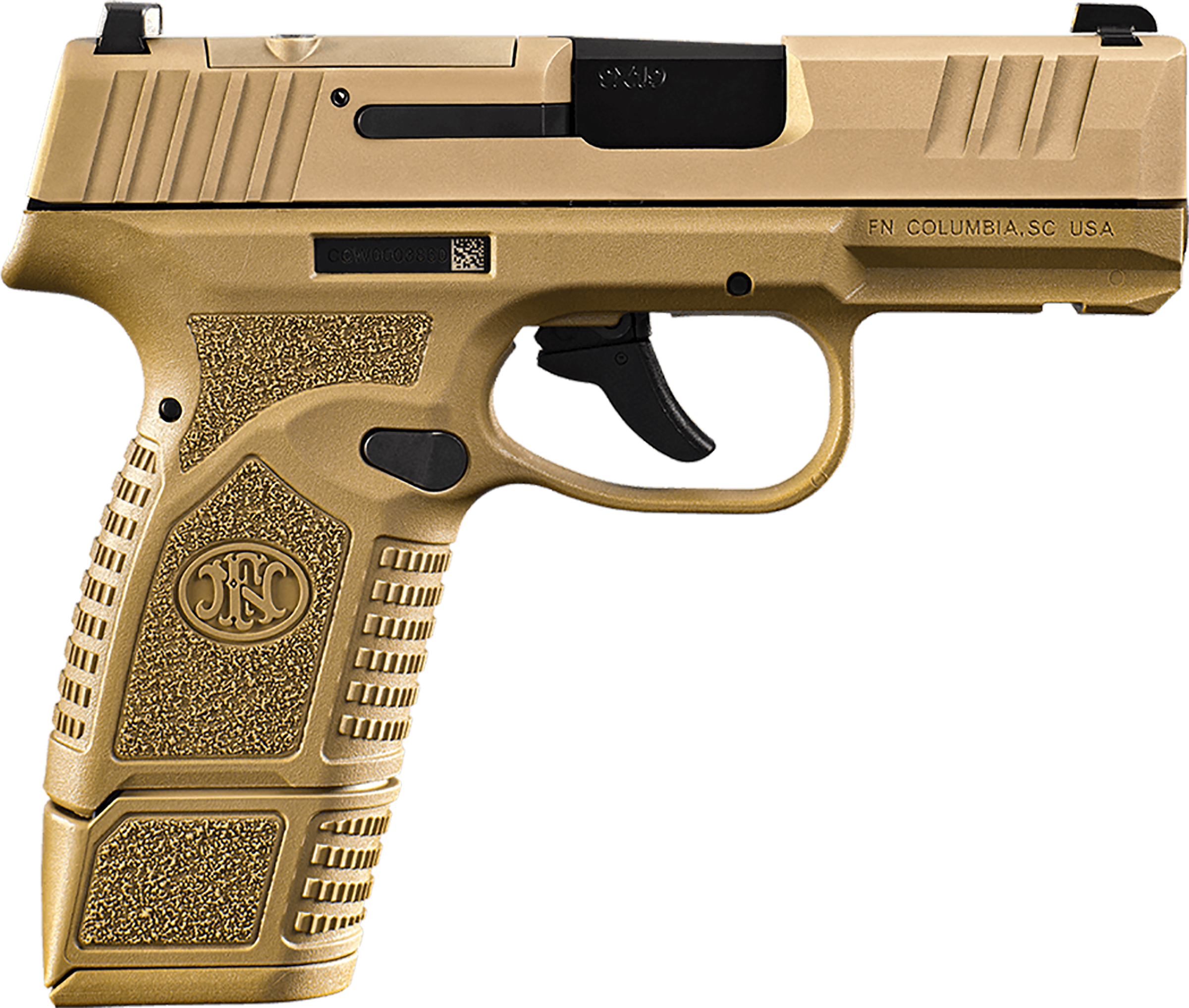 FNM REFLEX MRD 9MM FDE 15RD