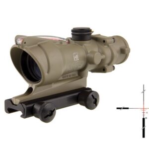 TRIJICON ACOG 4X32 .223 FDE BAC RED