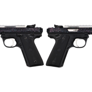 RUGER MARK IV 22/45 22LR PISTOL 4.4" T.B. SPLATTER 2-10RD MAGS